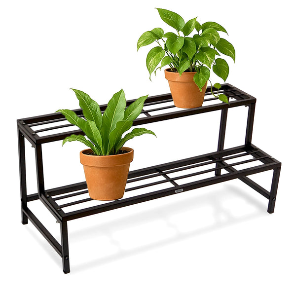Urban Plant Heavy Duty 2 Step Planter Pot Stand Metal Stand Urban Plant 