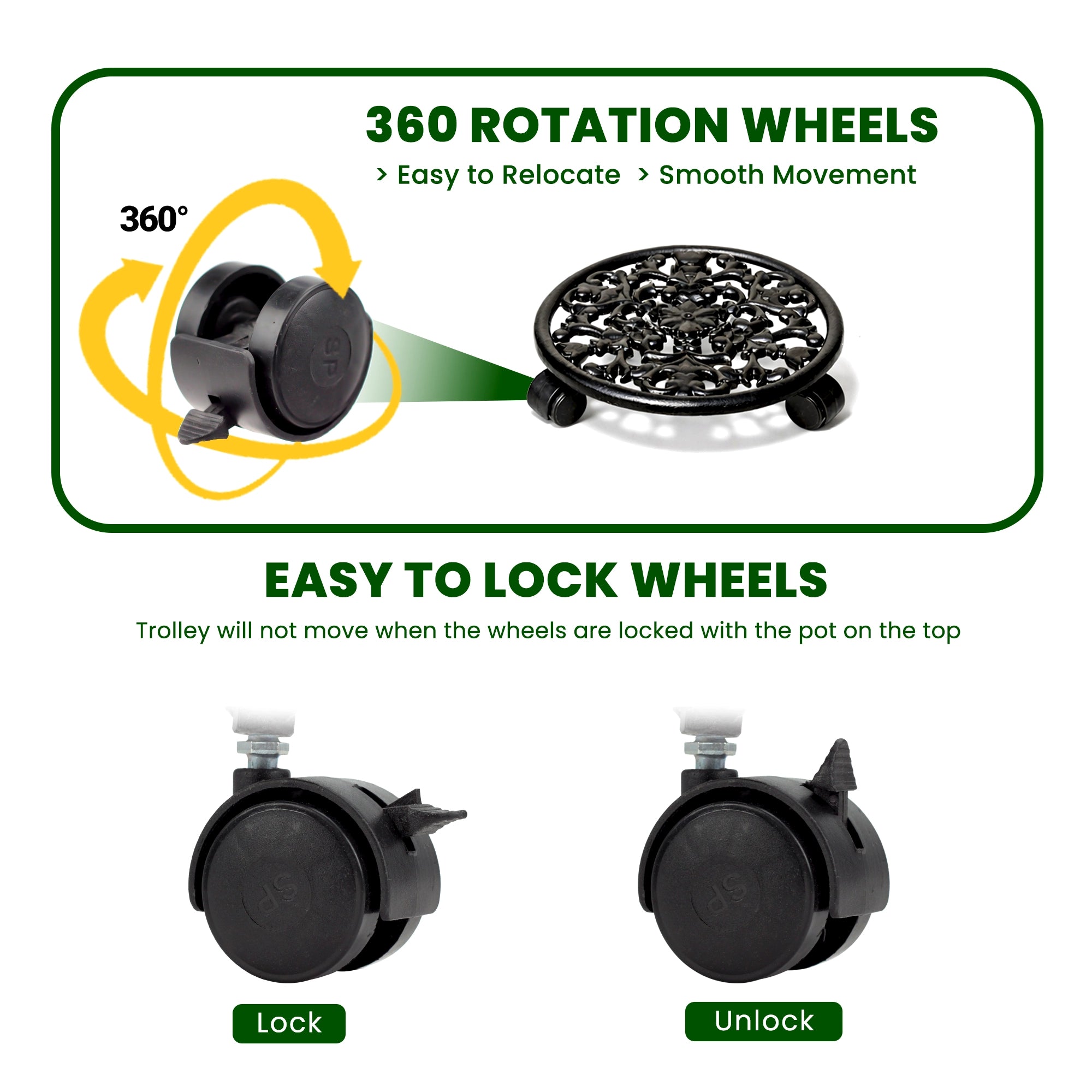 REGAL Premium Wheel Plant Stand