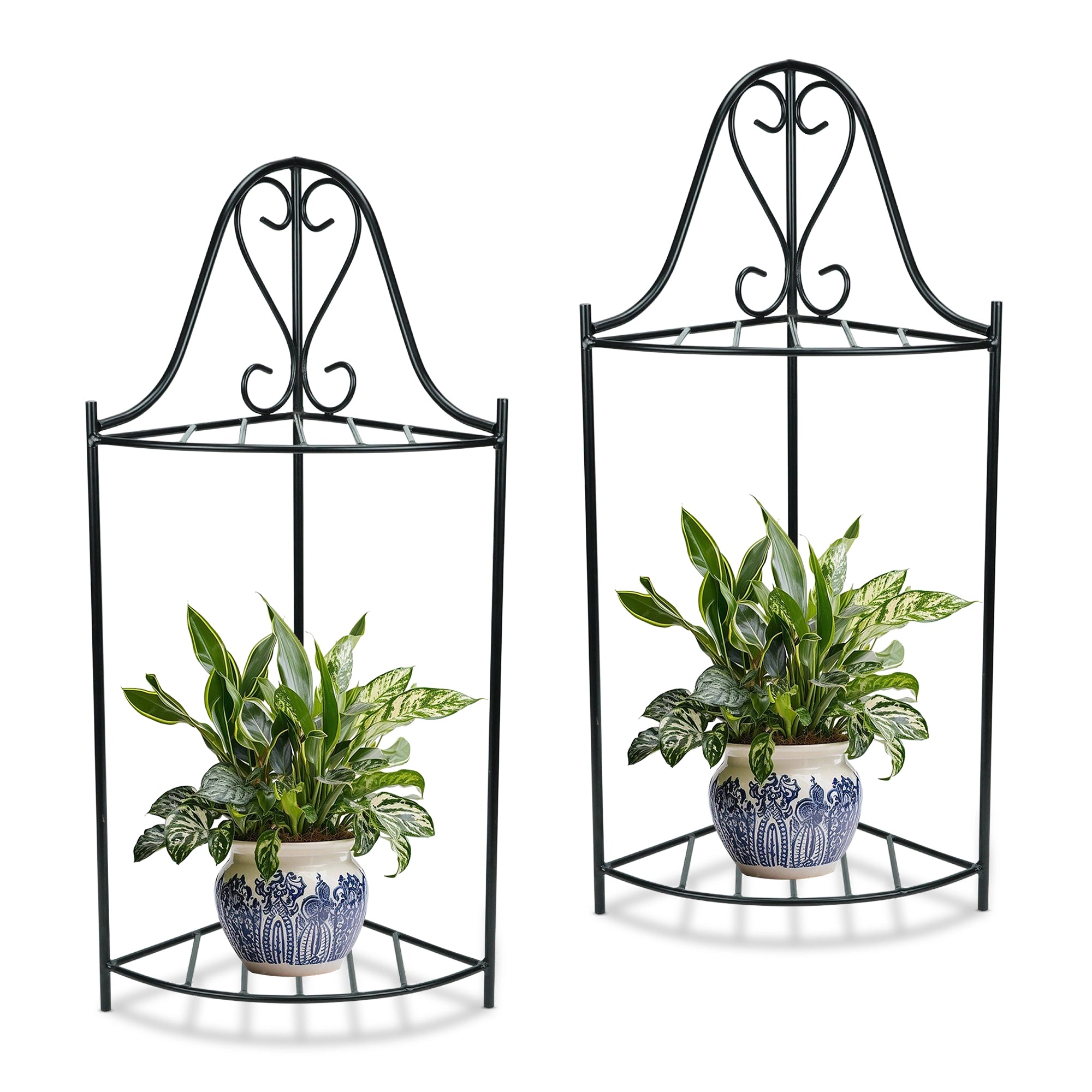 Urban Plant Corner Pot Stand - (Set of 2) Metal Stand Urban Plant 