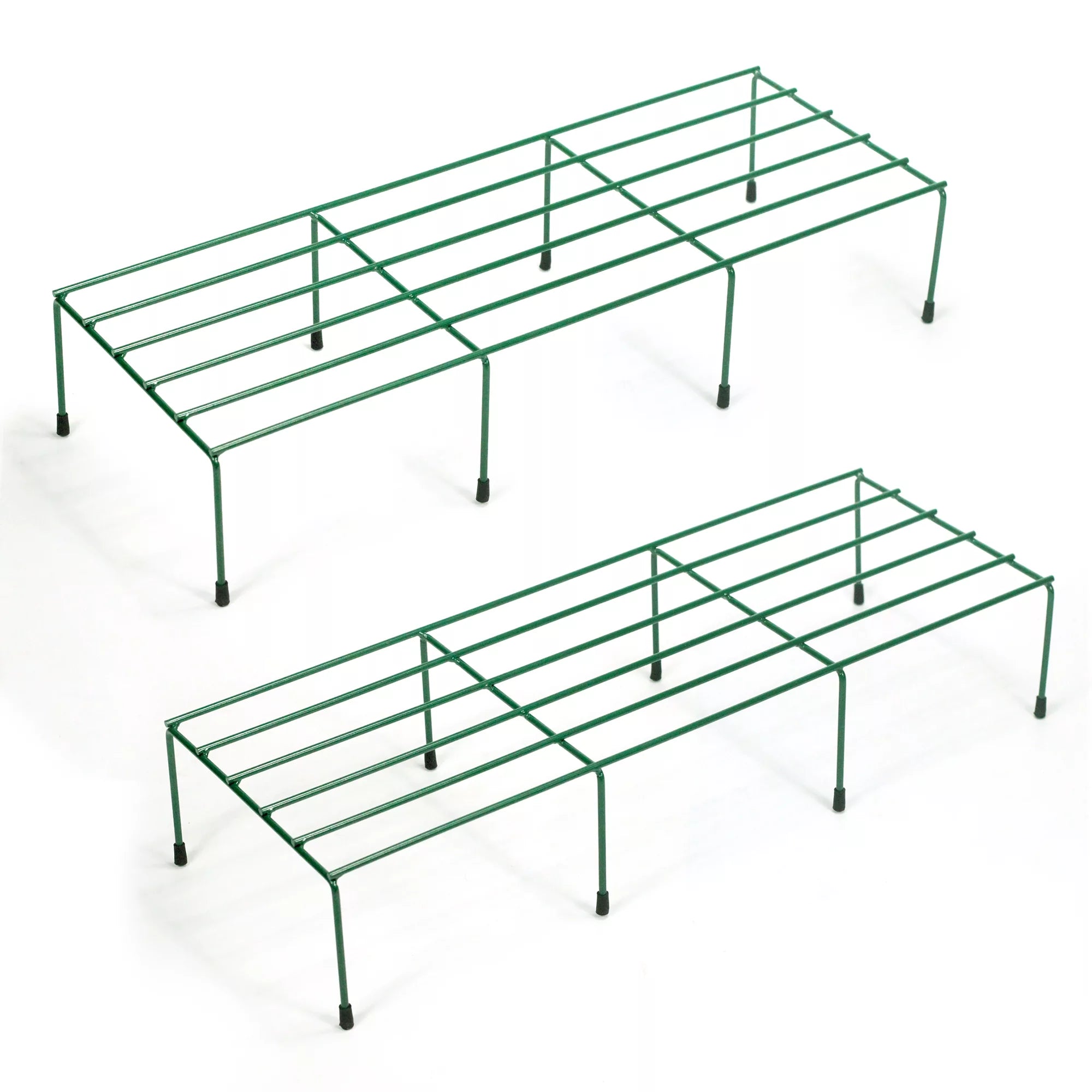 Comrade Metal Planter/Pot Stand for Garden - Green Metal Stand Urban Plant 