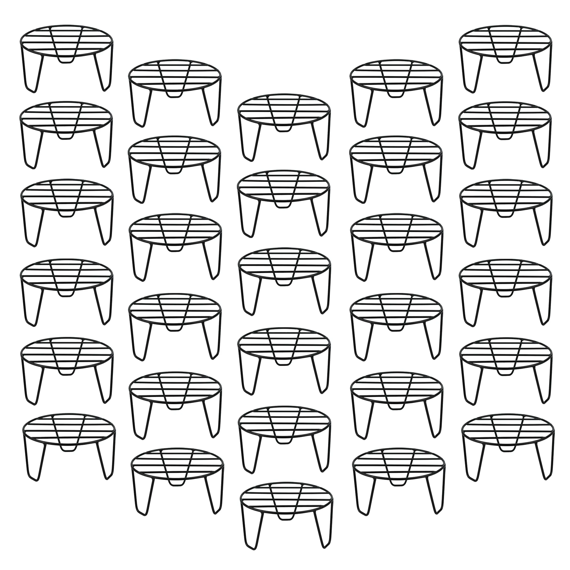 Urban Plant Durable Easy Pot Stand (1171) Pot Stand Urban Plant Set of 30 