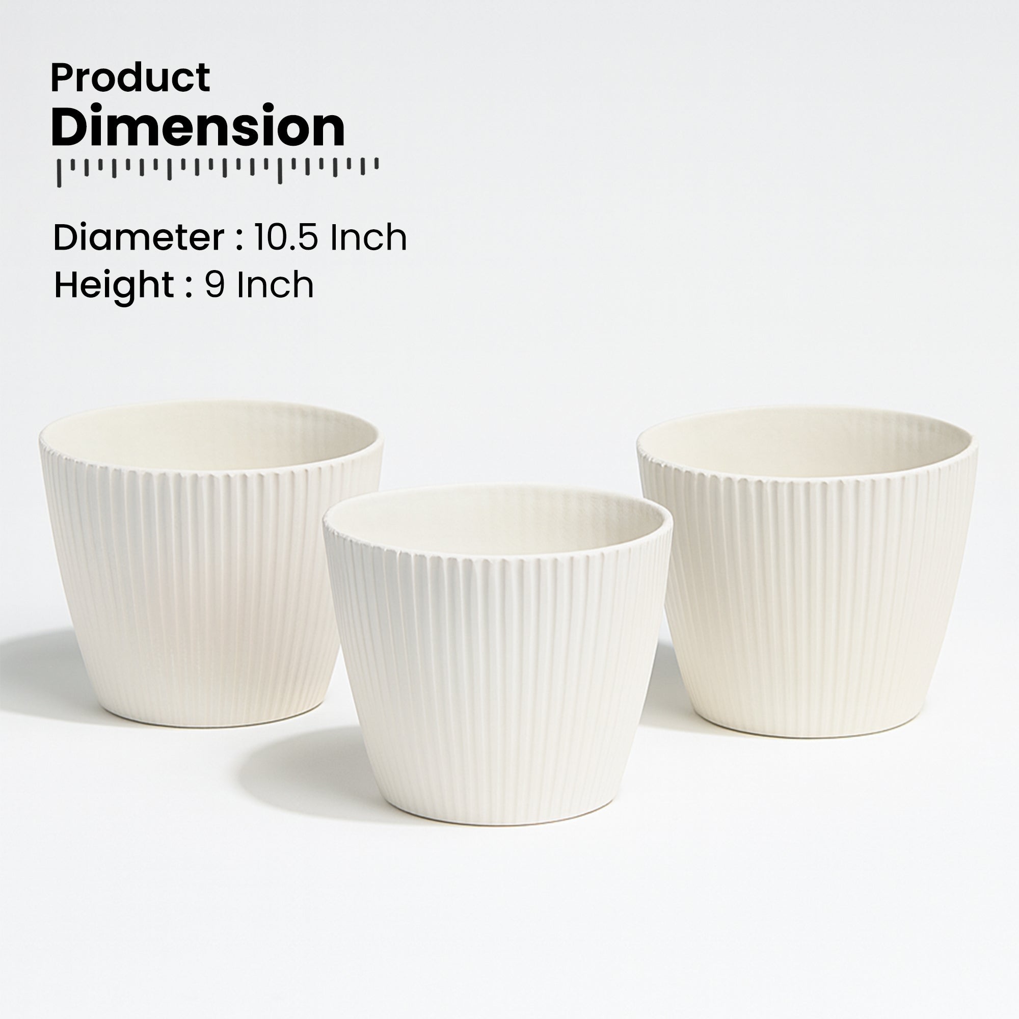 Flexura Plastic Pots