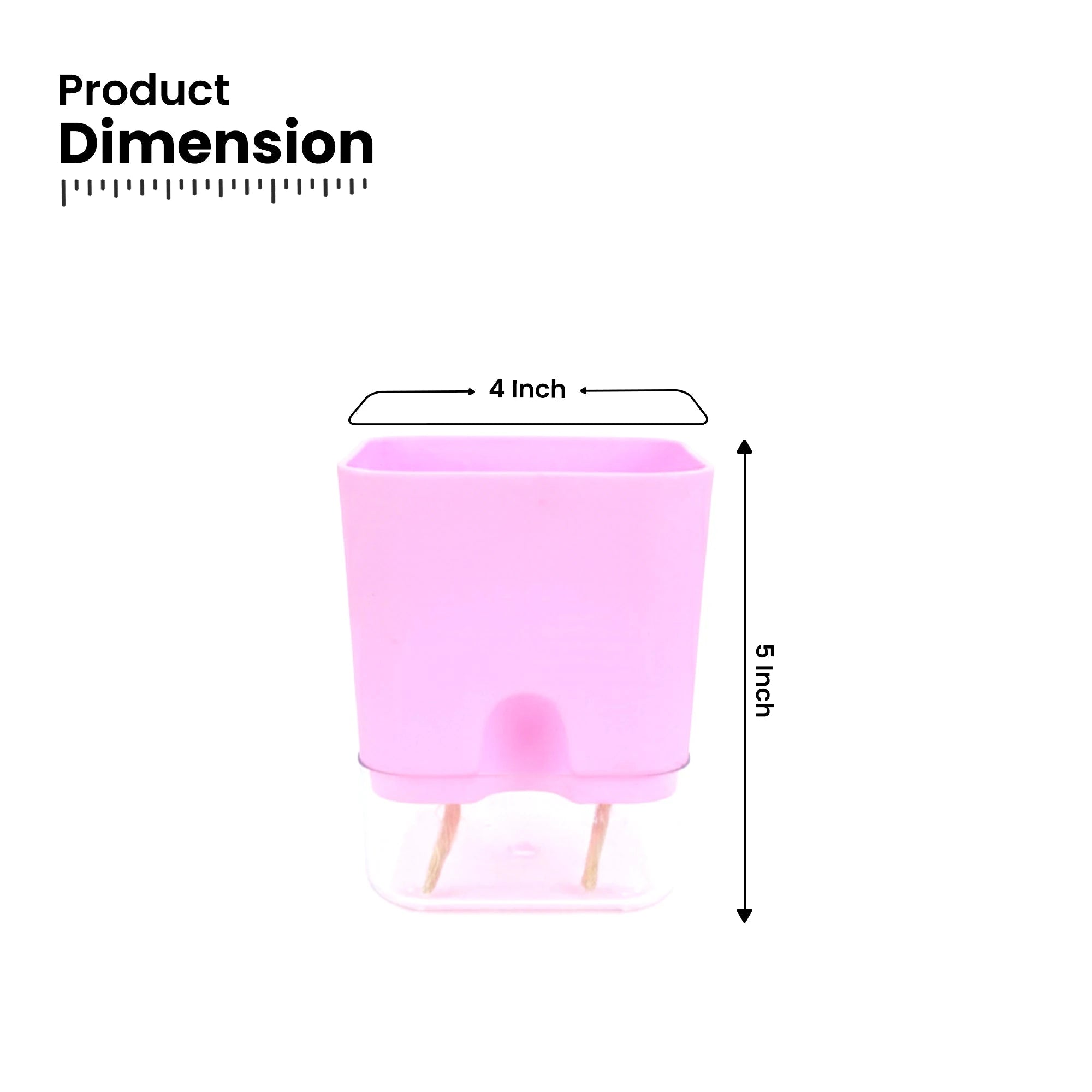 Aquaflow Self Watering Pot Plastic Pot Urban Plant 