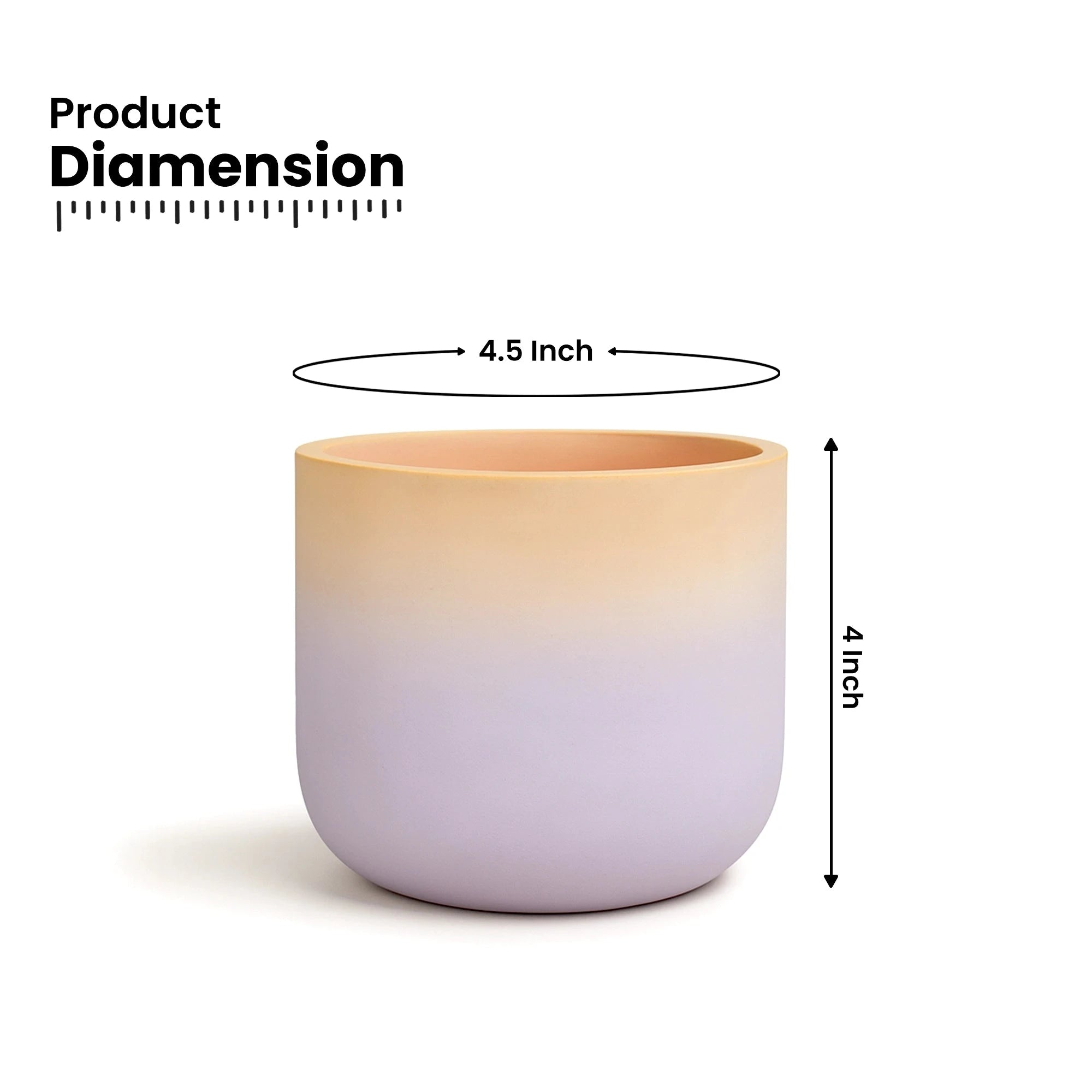 Gala Gradient Terracotta Pot Urban Plant 