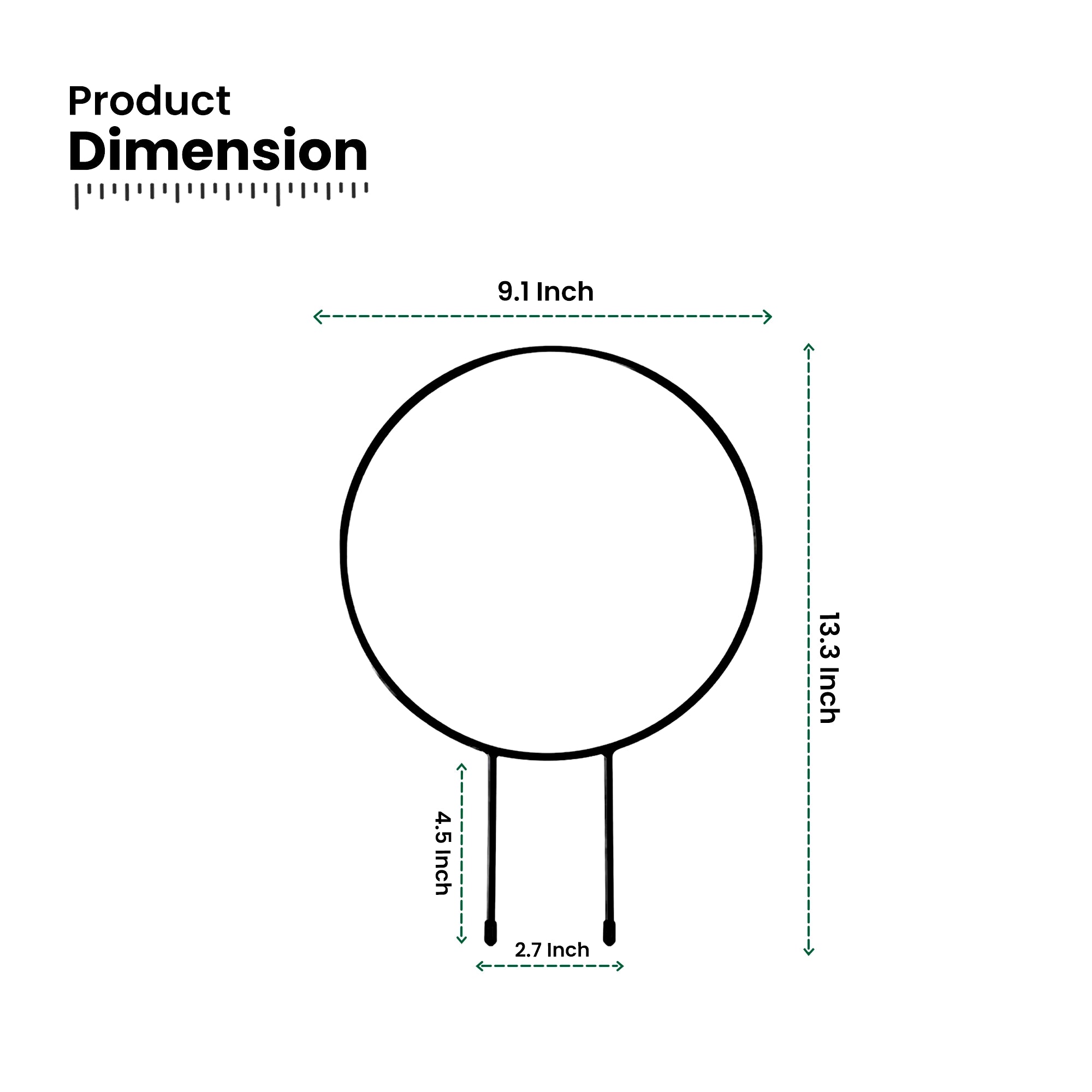 Urban Plant Round Shaped Trellis