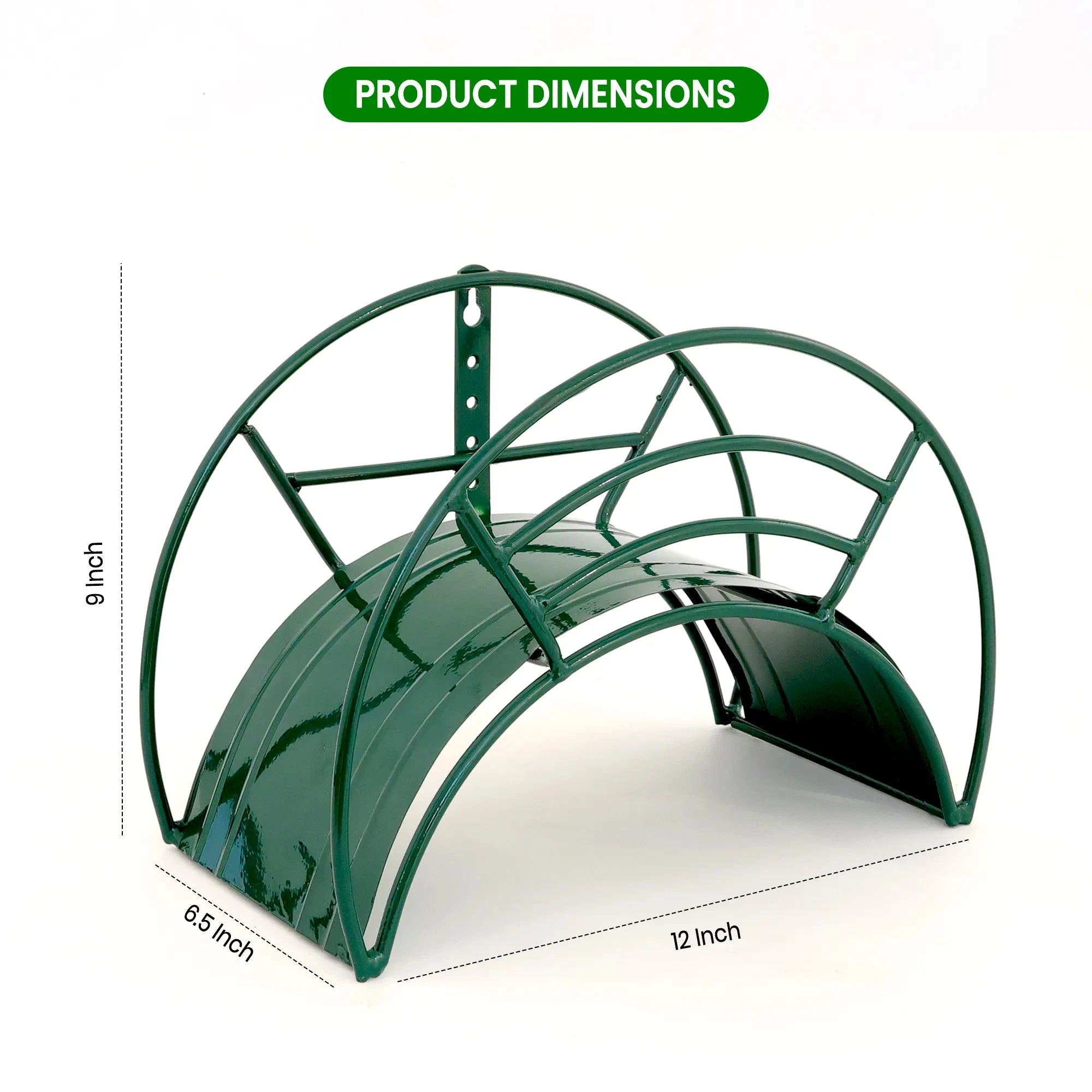 Urban Plant Wall Mount Garden Hose Hanger (Green) Gardening Accessories Urban Plant 