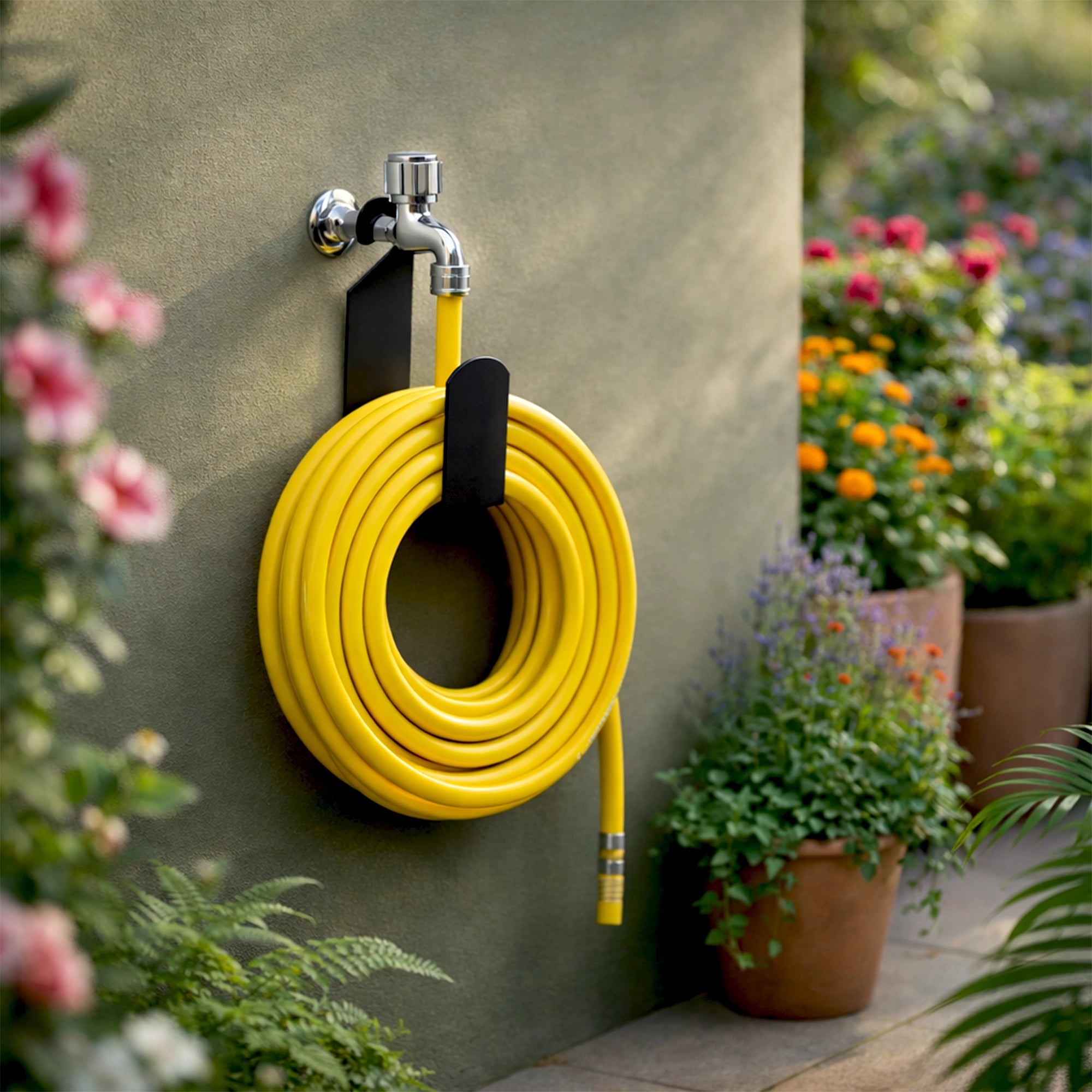 Urban Plant Hose Pipe Holder usage 