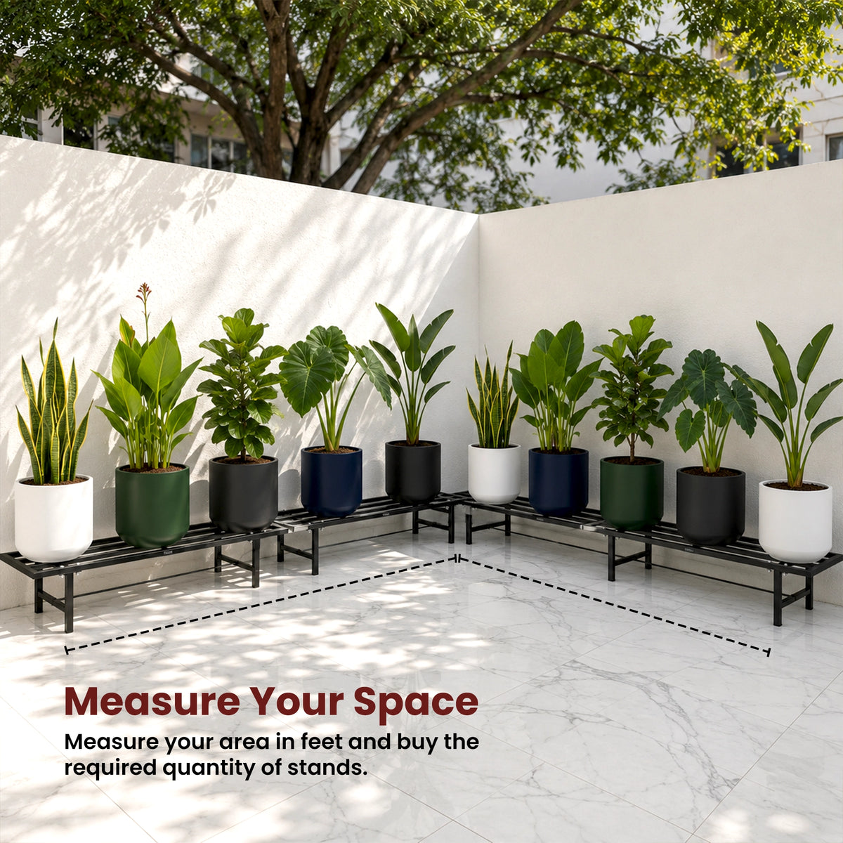 SUMO Heavy-Duty Plant Pot Stand