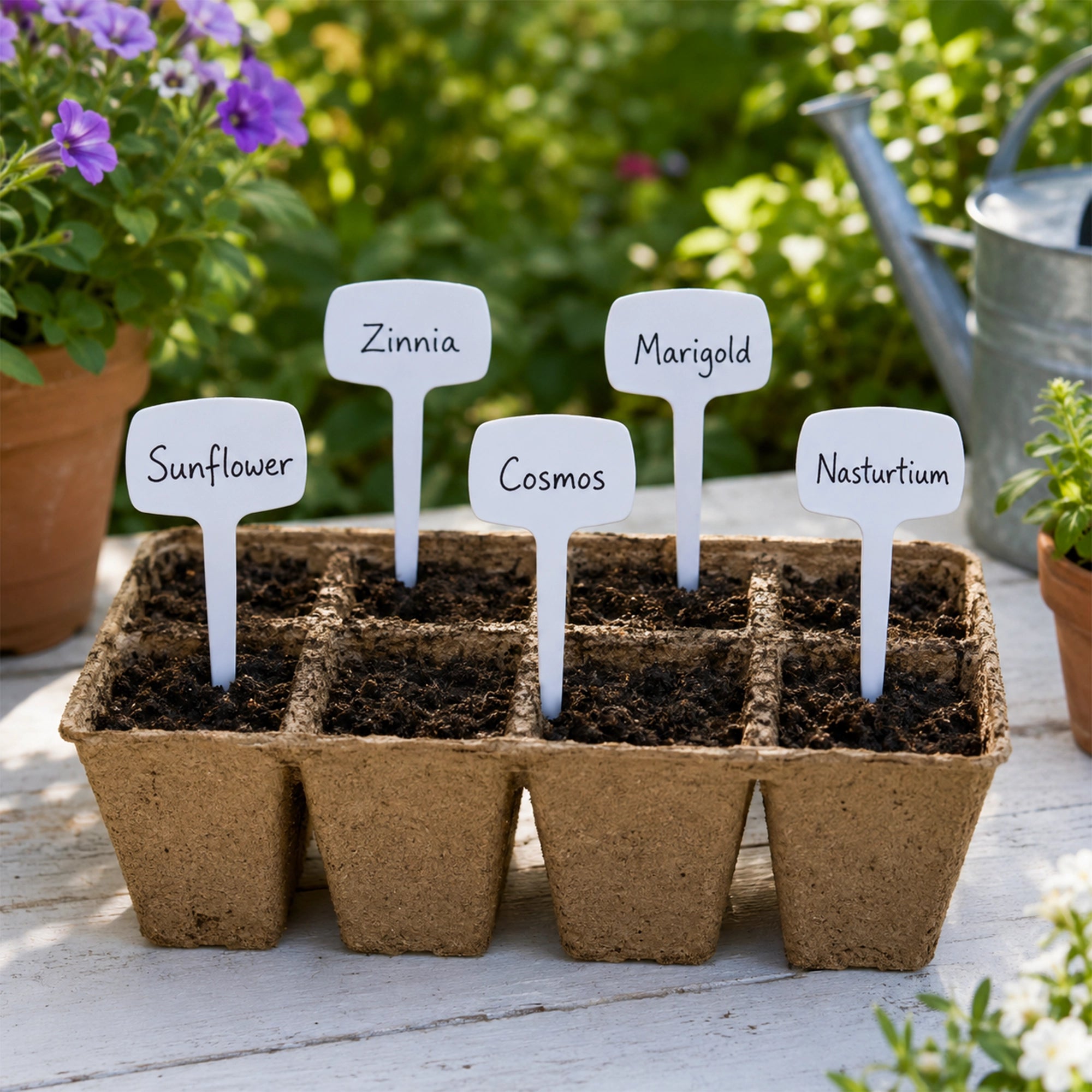 Urban Plant Gardening Name Tag  - (Set of 10)