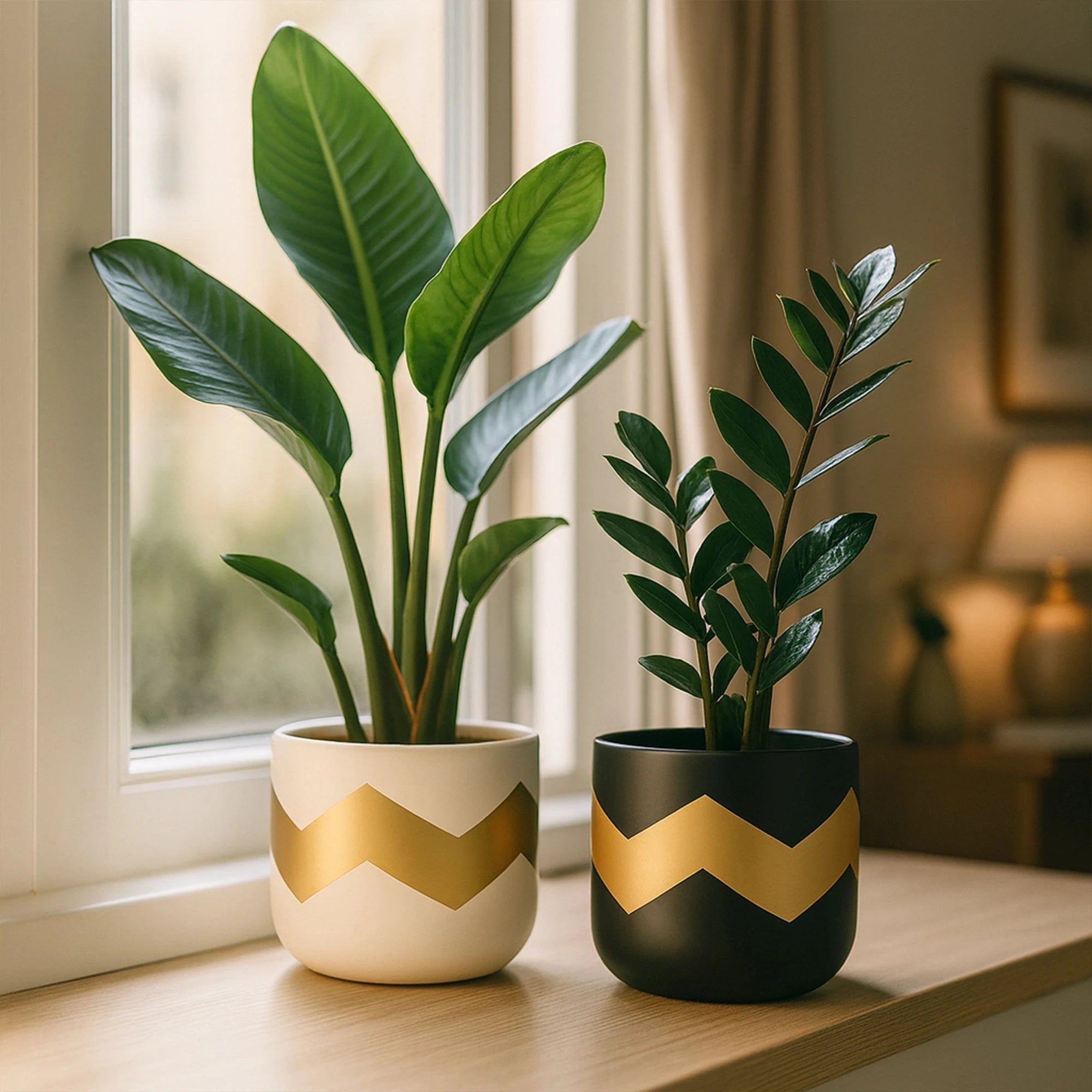 Terracotta Wonders - (Set of 2) Terracotta Pot Urban Plant 
