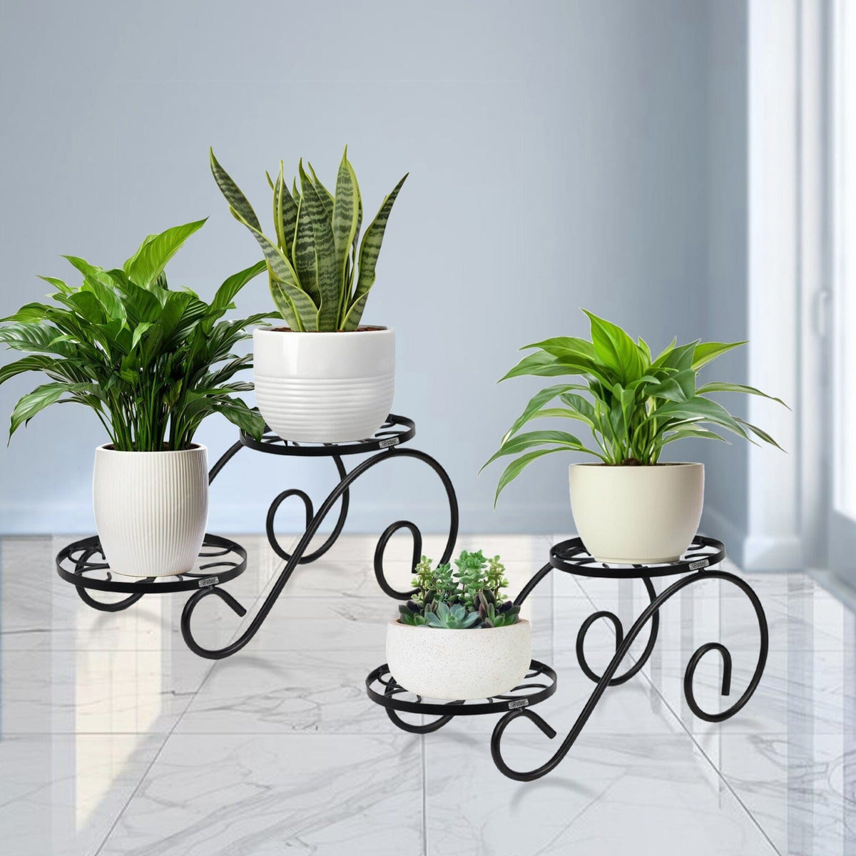 Stylish Planter Stands for Indoor and Outdoor - Flower Pot, Iron ...