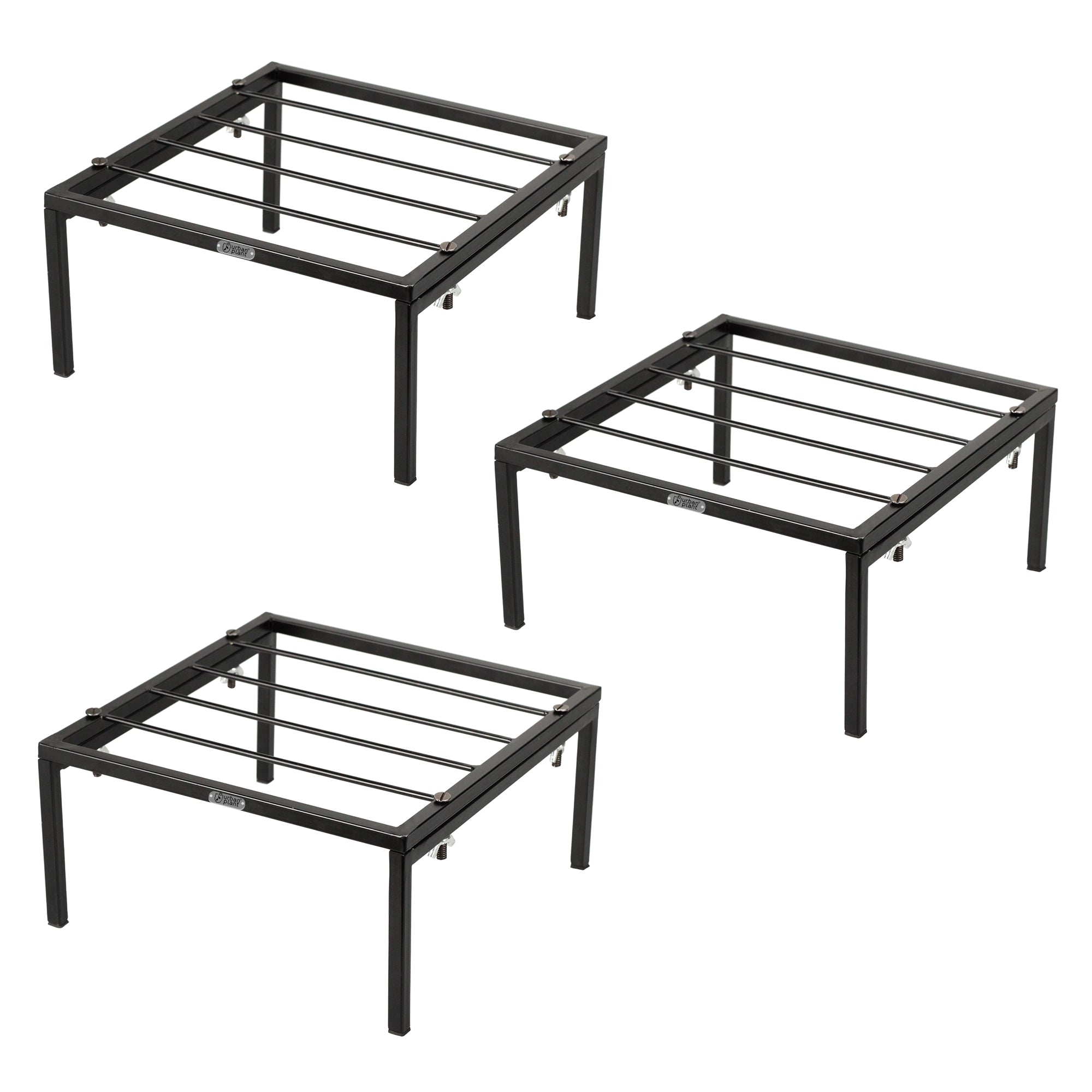 Urban Plant Primo Stand for Pot Suitable for Indoor & Outdoor Urban Plant 3 Black 