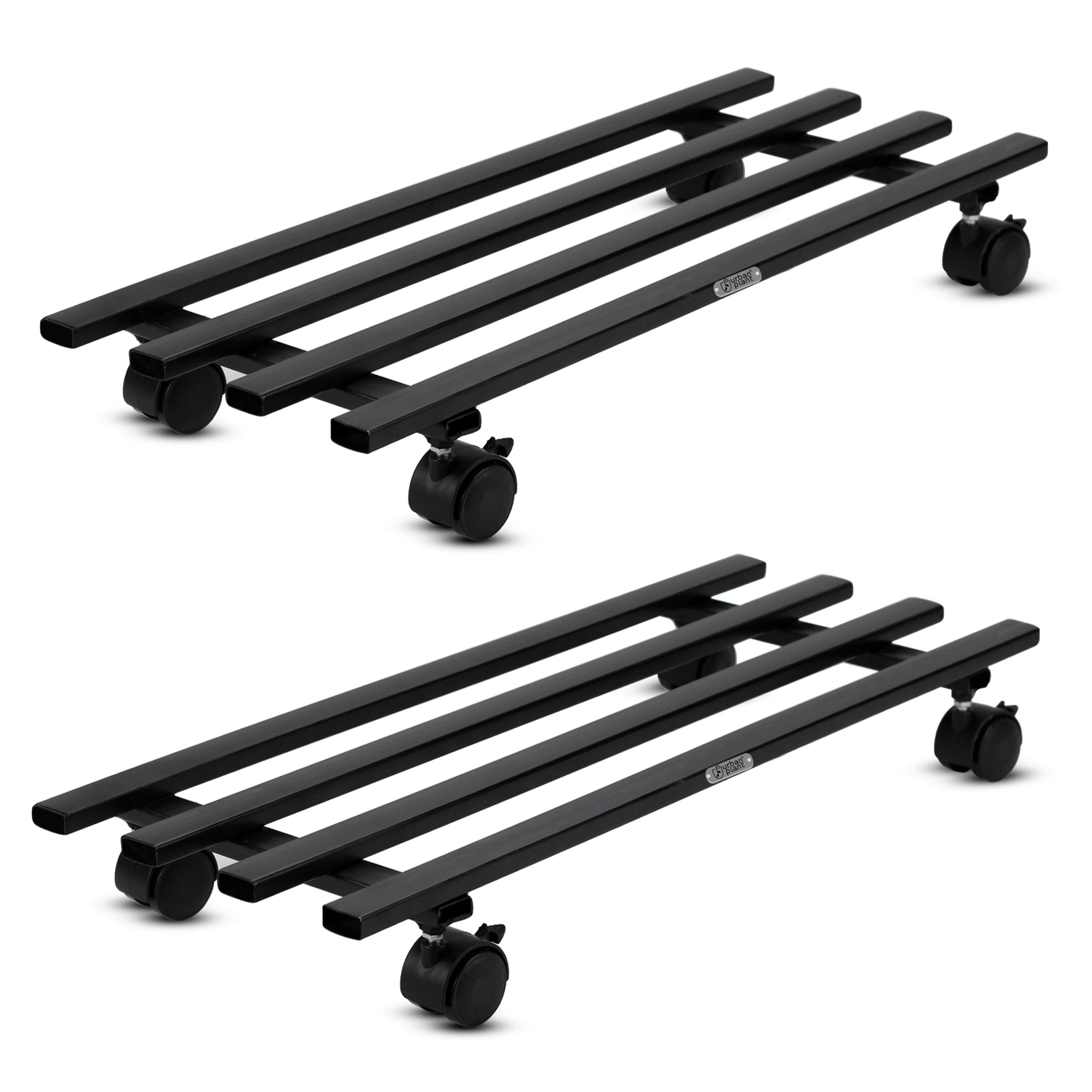Urban Plant Caddy with Wheel - Heavy Duty Wheel Plant Stand Urban Plant Rectangular 2 