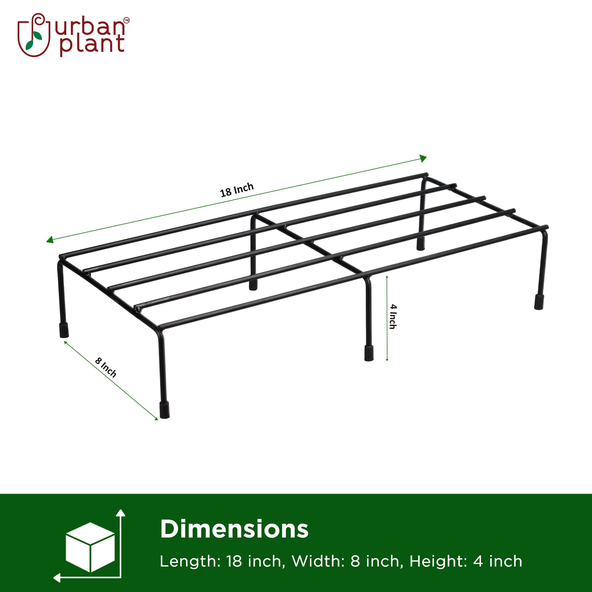 Urban Plant Balconia Stand for Flower Pot Metal Stand Urban Plant 
