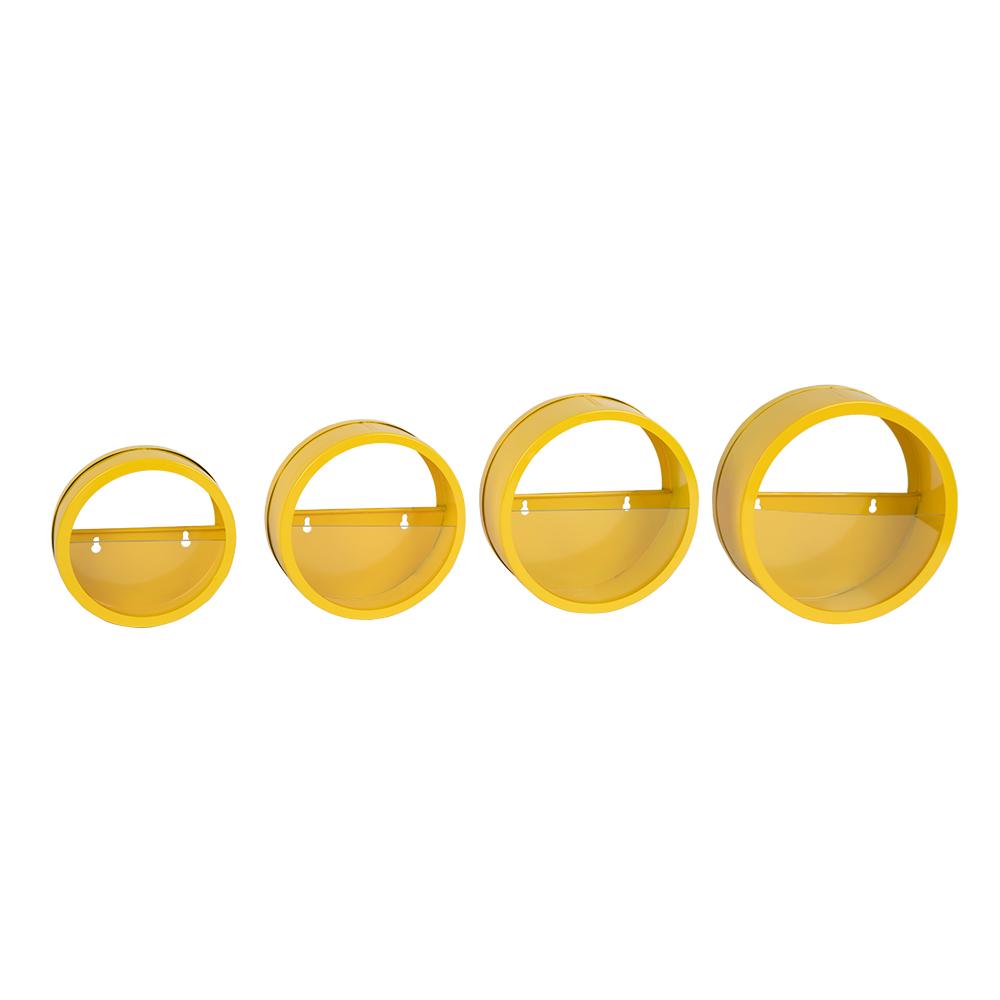 Buy Circular Wall Hanging Metal Planters Online-Set of 4 Wall Hanging Planter Urban Plant 