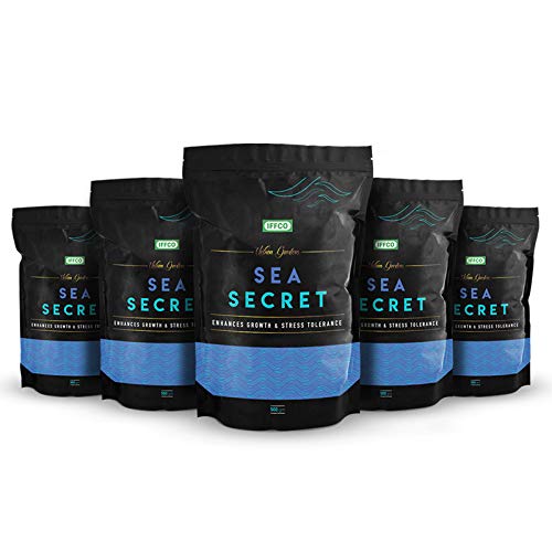 IFFCO Sea Secret | Seaweed Extract Granules | Organic Plant Growth Promoter & Bio-Stimulant Potting Mix Urban Plant 2.5 Kg 