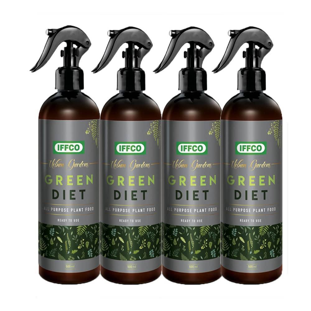 IFFCO Green All Purpose Organic Plant Food | Balanced Macro & Micro Nutrients Plant Care Urban Plant 2000 ML 
