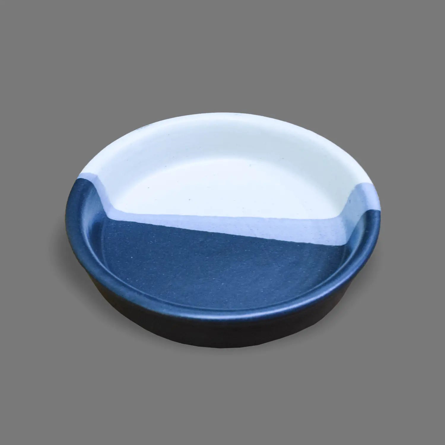 Blue Planter with Saucer Base Ceramic Planters Urban Plant 