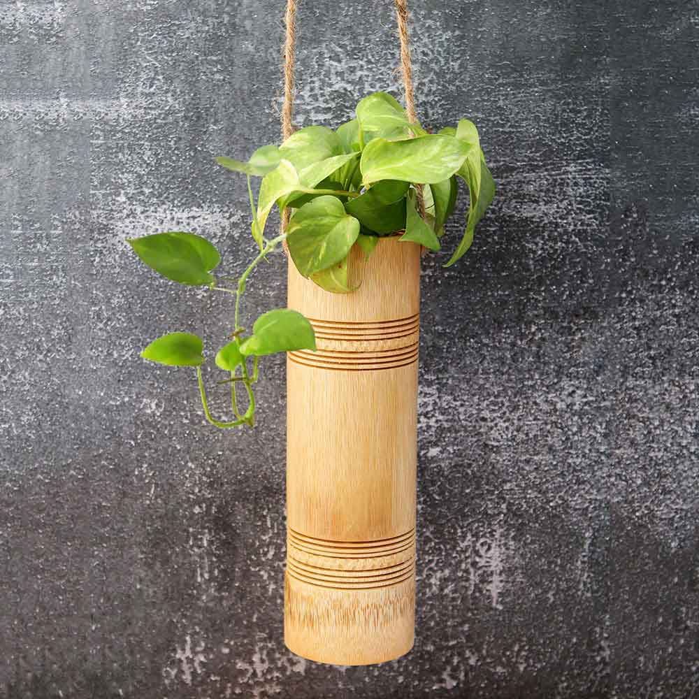 Urban Plant Eco-Friendly Bamboo Planter [Hanging Series HS02] Urban Plant 