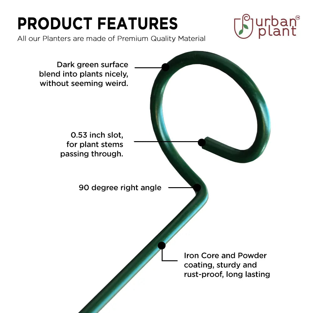 Garden Stakes - Metal Plant Support Sticks Urban Plant 