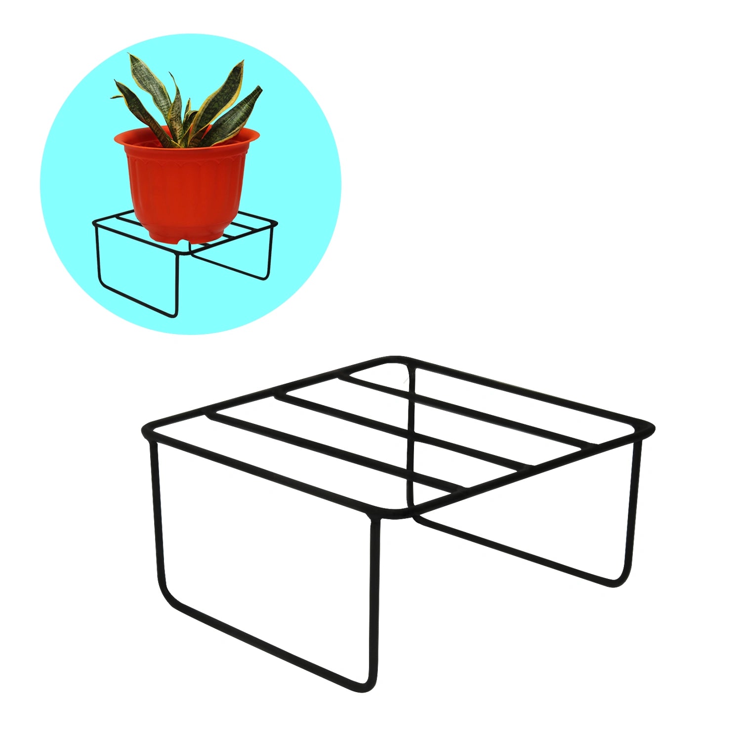 Urban Plant Durable Easy Pot Stand Square Pot Stand Urban Plant 